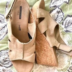 Clark’s cushion wedges